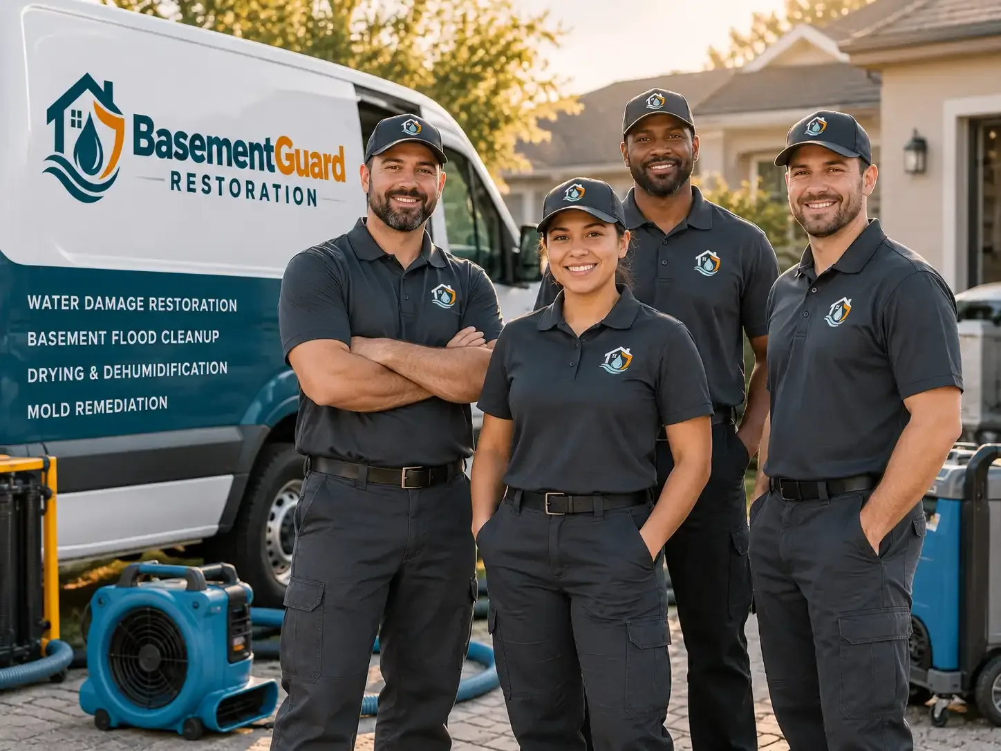 Basement Water Damage Restoration company in Lanse, MI